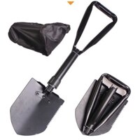 Xẻng Quân Dụng Đa Năng Tích Hợp Quốc Xẻng Tiện Dụng Phù Hợp Làm Vườn Đi Phượt Dã Ngoại