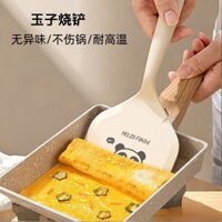 Xẻng silicon làm bánh kếp, chảo chống dính, chảo chịu nhiệt độ cao đặc biệt, xẻng chiên, xẻng xào rau, bàn chải dầu, bánh kếp