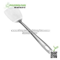 Xẻng xào cán inox nhọn đặc 7