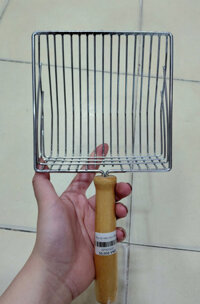 Xẻng xúc cát mèo inox 30cm