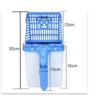 🧹Xẻng xúc cát phân mèo💩 tích hợp thùng rác thông minh 🐈