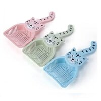 Xẻng Xúc Cát Vệ Sinh Cho Mèo, Xẻng Xúc Cát Vệ Sinh Mặt Mèo – Nhiều Lỗ – Ngẫu nhiên – Ngẫu nhiên