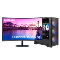 Xeon 2696 v4 | RAM ECC 128GB | VGA Unika Radeon RX 580 8GD5 | SSD NVMe 1TB | Màn Samsung 27 inch