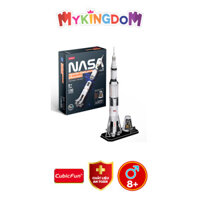 Xếp hình 3D NASA: Tên lửa vũ trụ Saturn V - Apollo