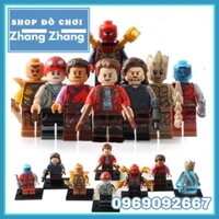 Xếp hình Avengers Infinity War Siêu anh hùng Marvel Lego Minifigures POGO PG8130
