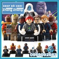 Xếp hình Avengers: Infinity War Ayo Pepper Groot Spider man War Machine Okoye Super Gaint Lego Minifigures Xinh X0194
