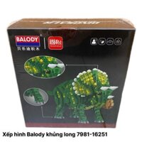 Xếp hình Balody - Khủng Long Ba Sừng (1737 miếng ghép) - 7981 (16251)