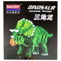 Xếp Hình Balody - Khủng Long Ba Sừng 1737 Miếng Ghép 7981