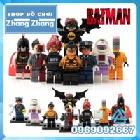 Xếp hình Batman - Barbara Gordon - Two-Face - Robin - The Eraser - Calculator - Spider-Man Lego Minifigures POGO PG8052