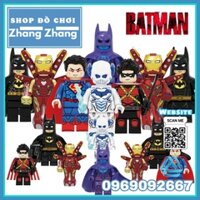 Xếp hình Batman Godspeed Ironman Mk50 MK85 Red Robin Superman Mới nhất 2020 Lego Minifigures Kopf KF6115