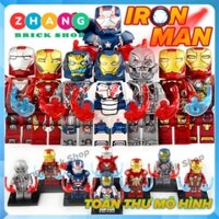 Xếp hình Biệt đội Avengers Age of Ultron mới nhất 2020 Iron Man Lego Minifigures Xinh X0267
