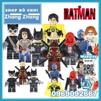 Xếp hình Deadpool Deathstroke Wonderwoman DC Joker Batgirl Red Hood Yellow Lantern Catwoman Lego Minifigures POGO PG8158