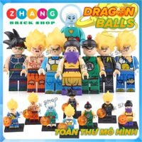 Xếp hình Dragon Ball Chi-Chi - Grand Priest Gotenks Xeno Goku Tien Shinhan Bardock Vegeta Lego Minifigures Koruit KT1011