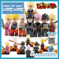 Xếp hình Dragon Ball Gohan - Bardock - Broly - Goku Vegeta Lego Minifigures WM6032