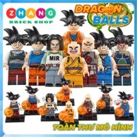 Xếp hình Dragon Ball Goku - Android 17 - Tien Shinhan - Krillin - Bardock Lego Minifigures Koruit KT1009