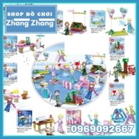 Xếp hình Elsa Nữ hoàng băng giá và Anna trong Frozen Lego Minifigures SY1372