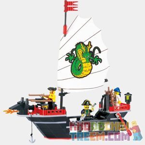 Xếp hình Enlighten 301 - Tàu Cướp Biển - 211 Chi Tiết