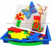 Xếp hình hạt nhựa