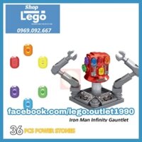Xếp hình Iron man Infinity Gauntlet Lego Minifigures Xinh Xh1361