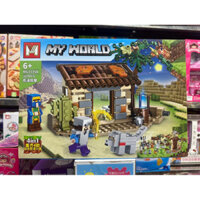 Xếp hình lắp ghép lê gô MY WORLD 1335A