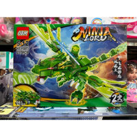 Xếp hình lắp ghép lê gô NINJA Rồng 9044-3 gồm có 237 chi tiết