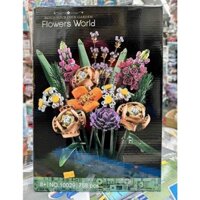 Xếp hình lắp ráp 10280 Bó hoa sặc sỡ 10029