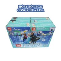 xếp hình lego công chúa elsa băng giá cho bé LINLIN KIDS - F8