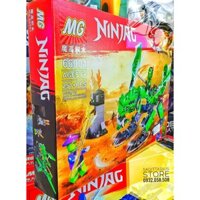 Xếp Hình LEGO lắp ráp rồng bay Ninjago 66001 ( XANH LÁ - 251 Pcs )