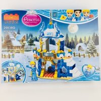 Xếp Hình LeGo Lâu Đài Công Chúa Elsa Băng Giá. Lego Đồ Chơi Lắp Ráp Cho Bé Gái