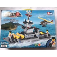 XẾP HÌNH LEGO TÀU CHIẾN SIÊU CẤP VÀ MÁY BAY