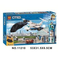 Xếp hình máy bay không vận của trụ sở cảnh sát 11210