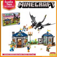 Xếp hình Minecraft Sự trở lại của Rồng Địa Ngục - Đồ Chơi Thông Minh - SY6184