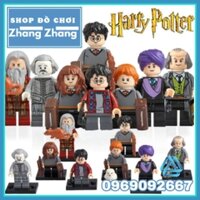 Xếp hình mô hình Harry Potter gồm Dumbledore - Hermione - Quirrell - Filch - Ron Lego Minifigures WM6047