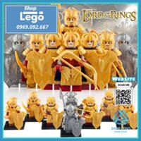 Xếp hình Mô hình tộc tiên Elven Soldiers trong The Lord of the Rings Lego Minifigures Koruit KT1050