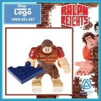 Xếp hình Người khổng lồ đập phá trong hoạt hình Wreck It Ralph tặng kèm hình diều Lego Minifigures Kopf KF700