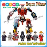 Xếp hình Người sắt Iron Man Lego Minifigures  Sy1182 (No Box)