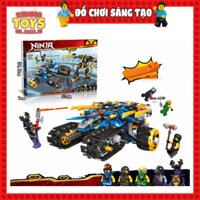 Xếp hình Ninja Master Spinjitzu Chiến Xa Sấm Sét : Thunder Raider - Đồ Chơi Lắp Ghép Sáng Tạo - ZIMO 44005 Ideas 71699