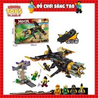 Xếp hình Ninjago Boulder Blaster : Phi cơ chiến đấu của COLE - Đồ Chơi Lắp Ghép Sáng Tạo - ZIMO 70110