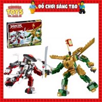 Xếp hình Ninjago Chiến Giáp Tiến Hóa Của Lloyd : Lloyd’s Mech Battle EVO - Đồ Chơi Lắp Ghép Sáng Tạo - ZIMO 11156