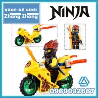 Xếp hình Ninjago Jay - Zane - Kai - Lloyd - Nya - Cole - Ice Emperor - General Vex Lego Minifigures PRCK 61015