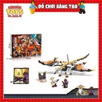 Xếp hình Ninjago Rồng thần của sư phụ Wu : Wu's Battle Dragon - Đồ Chơi Lắp Ghép Sáng Tạo - ZIMO 4028 Ideas 71718