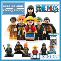 Xếp hình One Piece Borsalino - Nami - Nico Robin - Crocodile - Zoro - Luffy Lego Minifigures Koruit XP036 041