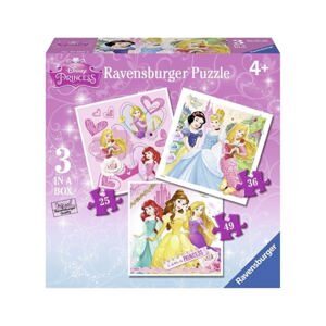 Xếp Hình Puzzle Công Chúa Disney Ravensburger RV07008 4 3 Bộ 253649 Mảnh