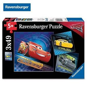 Xếp Hình Puzzle Dca Wt Cars 3 3 Bộ 49 Mảnh Ravensburger RV08026