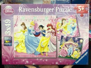 Xếp Hình Puzzle Dpr Snow White 3 Bộ 49 Mảnh Ravensburger RV09277 2