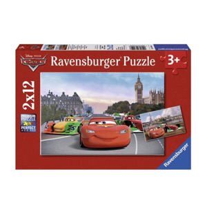Xếp hình puzzle McQueen và người bạn 2 bộ 12 mảnh Ravensburger RV07554 6