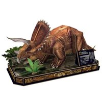 Xếp Hình Puzzles 3D National Geographic: Khủng Long Triceratops - Cubic Fun DS1052H (44 Mảnh Ghép)