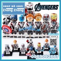 Xếp hình Siêu anh hùng Avengers: Endgame Black widow - Thor - Ant man - Nebula - Iron man Lego Minifigures Xinh X0251