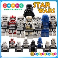 Xếp hình Star Wars binh đoàn Stormtrooper Darth Vader Lego Minifigures WM6037