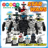 Xếp hình Star Wars Clone Commando chiến tranh giữa các vì sao Lego Minifigures Koruit KT1048